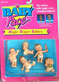 Baby Face Magic Diaper Babies Set 2