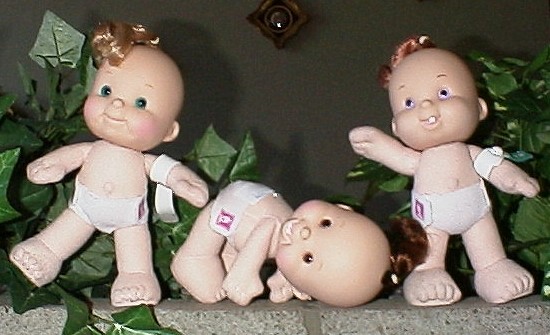 Three COD dolls