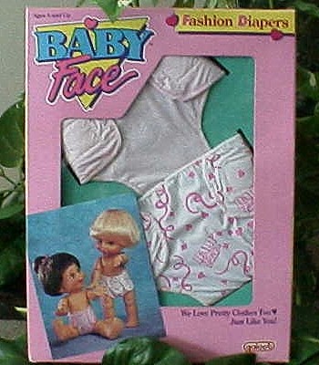Baby Face Fashion Diaper 2 pack